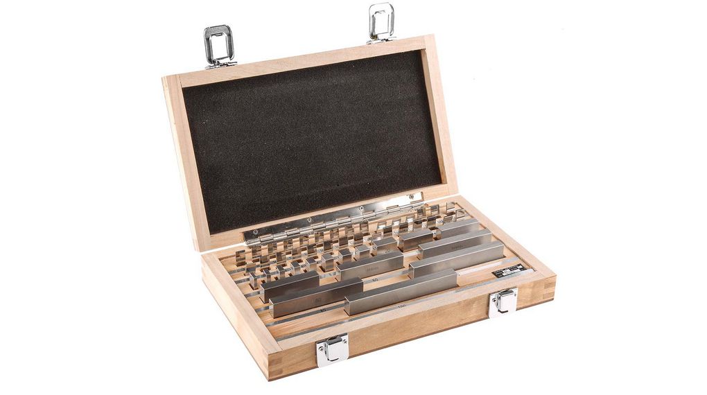 Gauge Block Set with UKAS Calibration, 47pcs